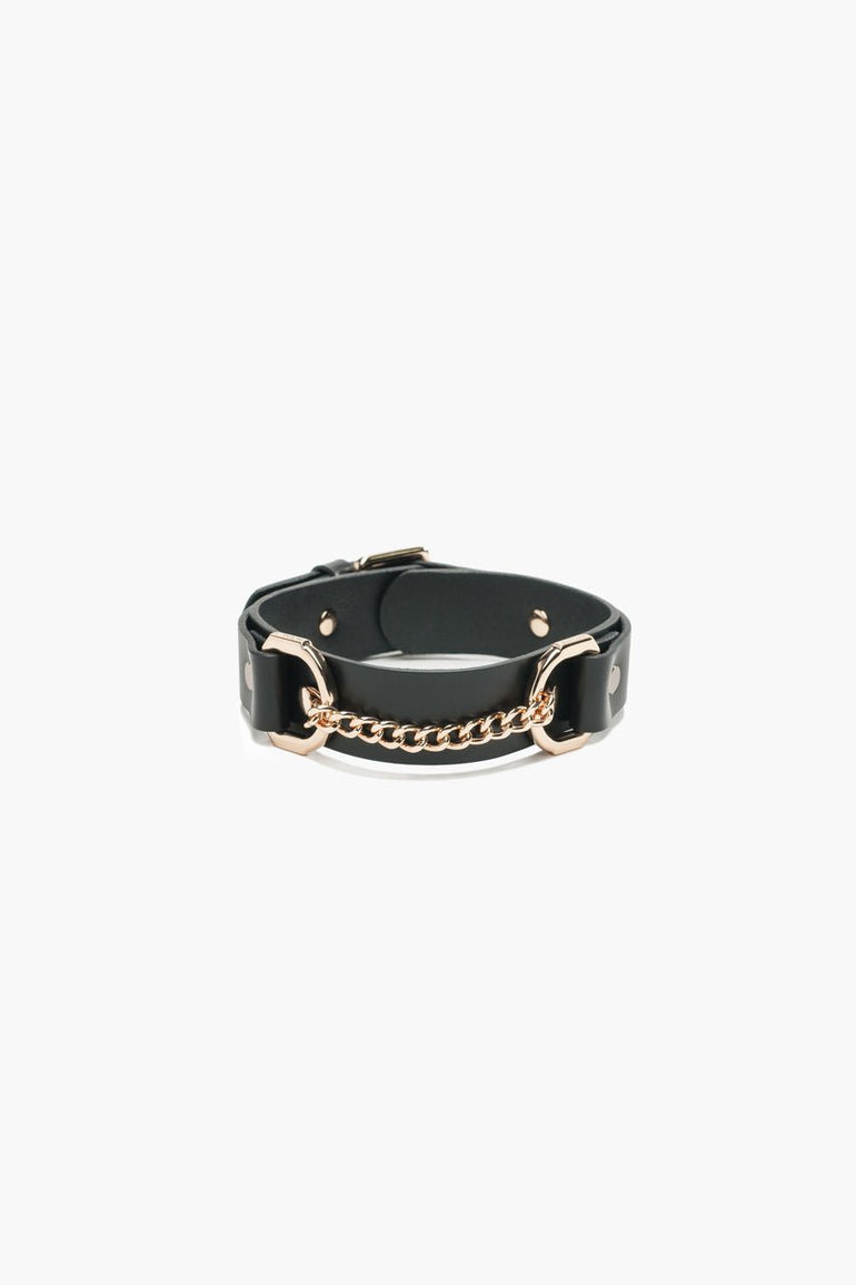 Garsia Leather Collar - leather chokers - EU MARIEMUR