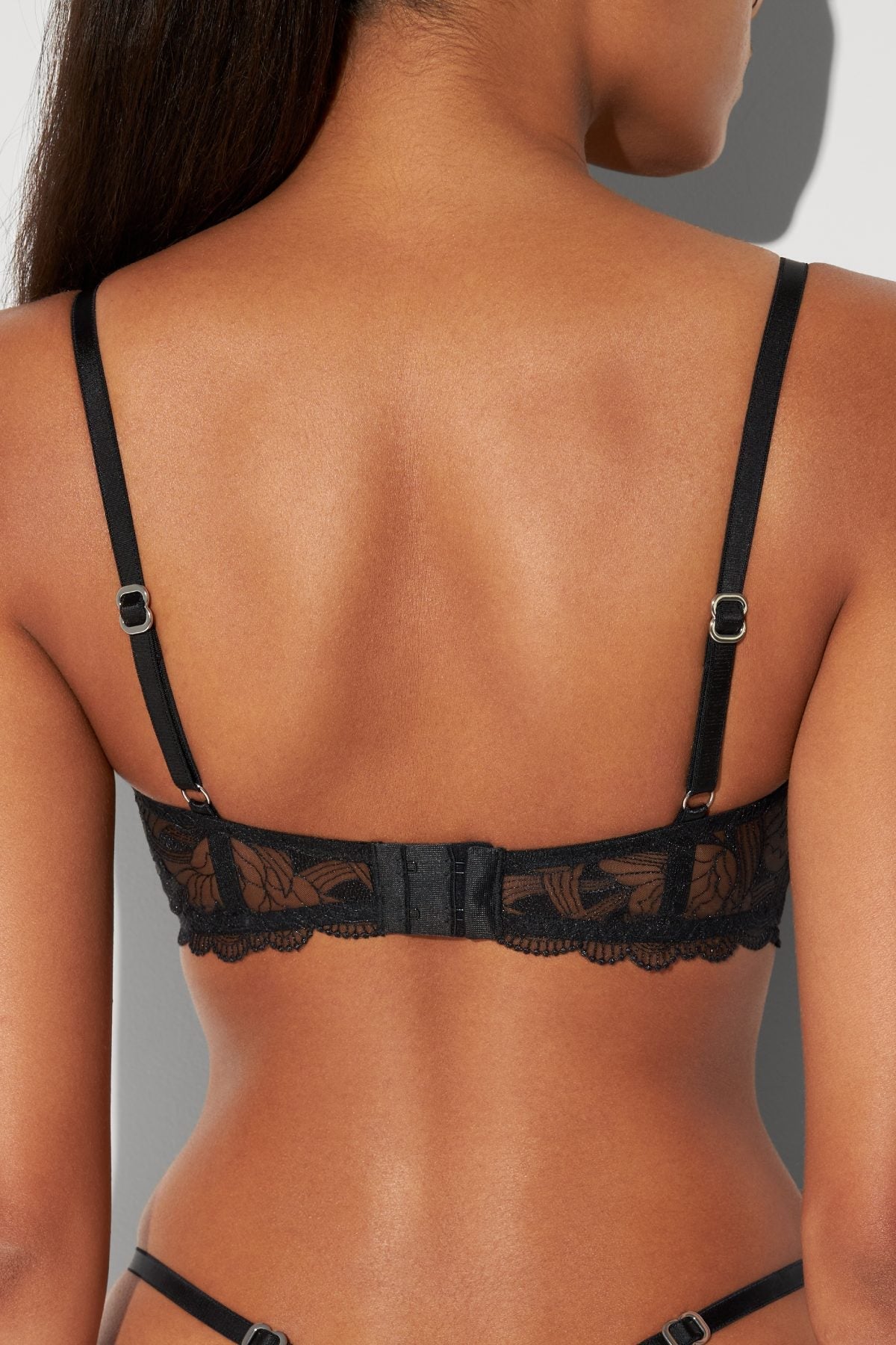Lacy Bra in Black - bras - EU MARIEMUR